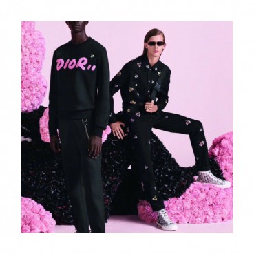 Dior 2019 Mens Embroidery Honeybee Suit Pants - 디올 남성 꿀벌 자수 슈트 팬츠 Dio0208x.Size(29 
