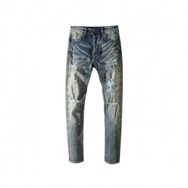 Amiri  Mens Trendy Denim Pants Blue - 아미리 2021 남성 트렌디 데님 팬츠 Ami0300x Size(29 