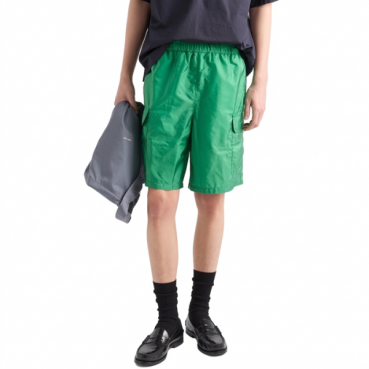 프라다 남성 삼각 로고 쇼츠 - Prada Mens Casual Shorts 