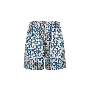 루이비통 남성 모노그램 프린트 쇼츠 - Louis vuitton Mens Monogram Printed Shorts 