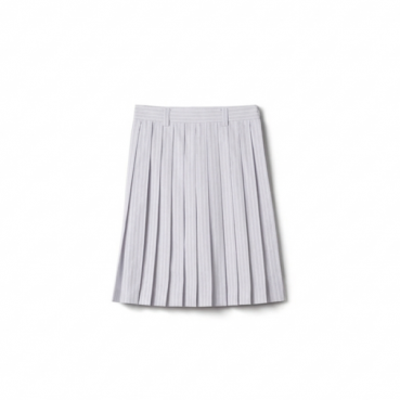 미우미우 여성 플리츠 미디 스커트 - Miumiu Womens Pleated Striped Midi Skirt 