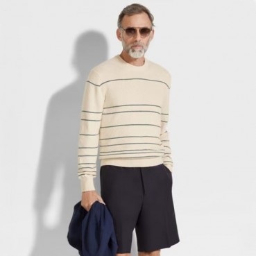 에르메네질도 제냐 남성 Oasi Lino 쇼츠 - Ermenegildo Zegna Mens Oasi Lino Shorts 