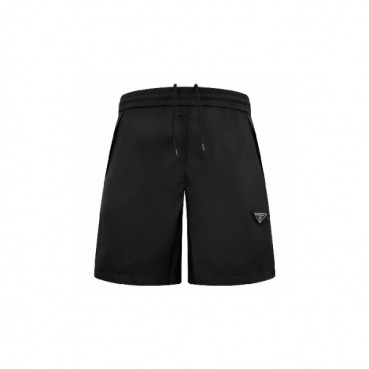 프라다 남성 삼각 로고 쇼츠 - Prada Mens Casual Shorts 