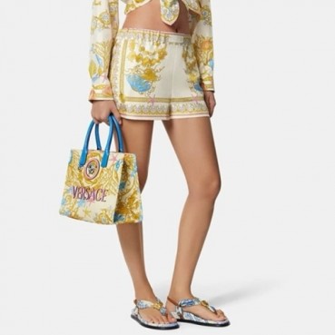베르사체 여성 실크 쇼츠 - Versace Womens Silk Shorts 