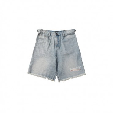 발렌시아가 남성 데님 쇼츠 - Balenciaga Mens Denim Shorts 