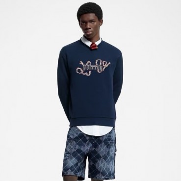 루이비통 남성 데님 쇼츠 - Louis vuitton Mens Denim Shorts 