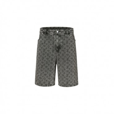 루이비통 남성 클래식 반바지 - Louis vuitton Mens Half