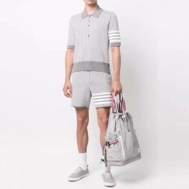톰브라운 남성 클래식 반바지 - Thom Browne Mens Classic Half