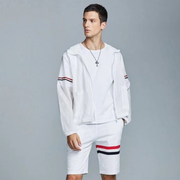 톰브라운 남성 클래식 반바지 - Thom Browne Mens Classic Half