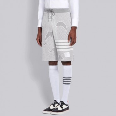 톰브라운 남성 클래식 반바지 - Thom Browne Mens Classic Half