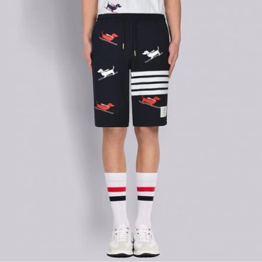 톰브라운 남성 클래식 반바지 - Thom Browne Mens Classic Half