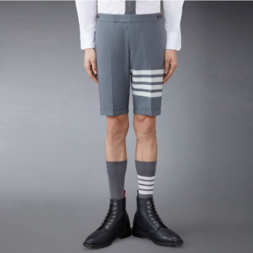 톰브라운 남성 그레이 반바지 - Thom Browne Mens Gray Half
