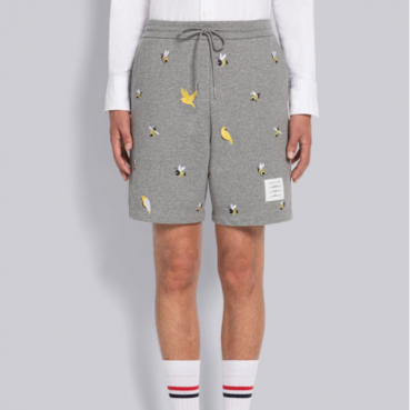 톰브라운 남성 그레이 반바지 - Thom Browne Mens Gray Half