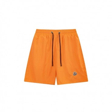 몽클레어 남성 오렌지 반바지 - Moncler Mens Orange Half