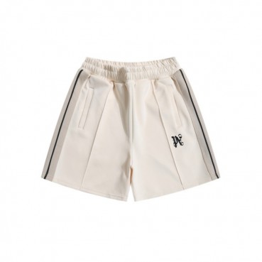 팜 엔젤스 남성 아이보리 반바지 - Palm Angels Mens Ivory Half