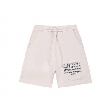 메종마르지엘라 남성 화이트 반바지 - Maison Margiela Mens White Half