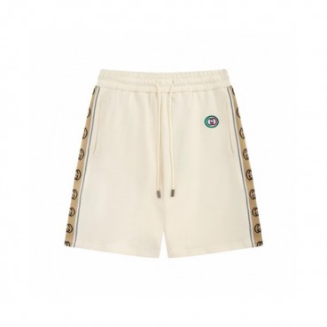 구찌 남성 화이트 반바지 - Gucci Mens White Half