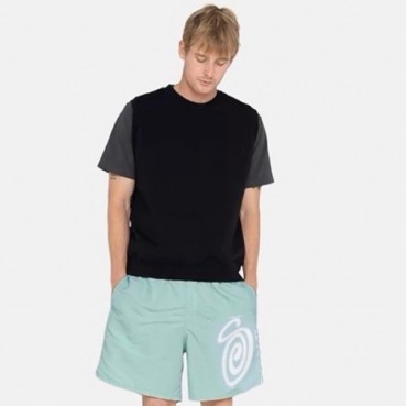 스터시 남성 민트 반바지 - Stussy Mens Mint Half