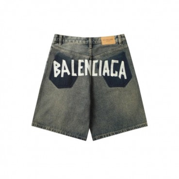 발렌시아가 남성 블루 반바지 - Balenciaga Mens Blue Half