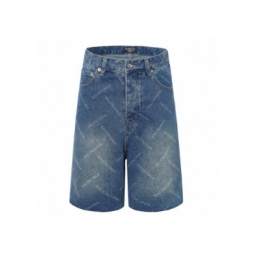 발렌시아가 남성 블루 반바지 - Balenciaga Mens Blue Half