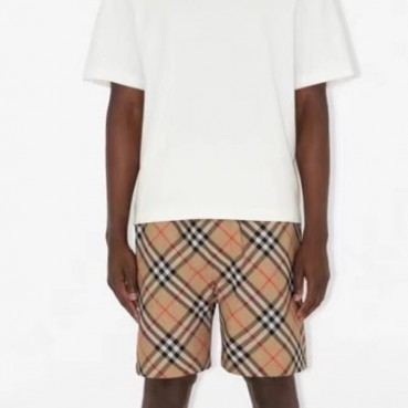 버버리 남성 베이지 반바지 - Burberry Mens Beige Half