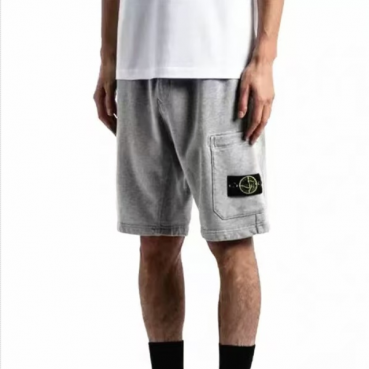 스톤아일랜드 남성 그레이 반바지 - Stone Island Mens Gray Half