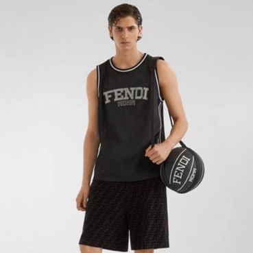 펜디 남성 블랙 반바지 - Fendi Mens Black Half
