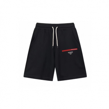 프라다 남성 모던 블랙 반바지 - Prada Mens Black Half