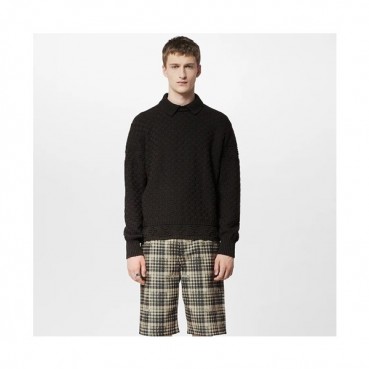 루이비통 남성 블랙 반바지 - Louis vuitton Mens Black Half