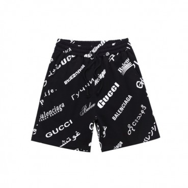구찌 남성 캐쥬얼 블랙 반바지 - Gucci Mens Black Half