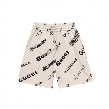구찌 남성 캐쥬얼 아이보리 반바지 - Gucci Mens Ivory Half