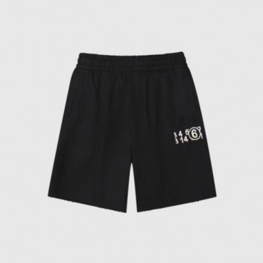 메종마르지엘라 남성 블랙 반바지 - Maison Margiela Mens Black Half
