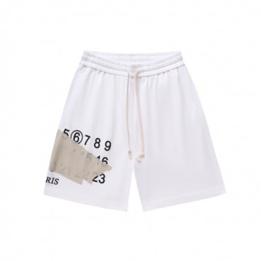 메종마르지엘라 남성 화이트 반바지 - Maison Margiela Mens White Half