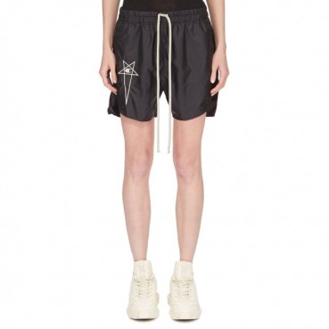 릭 오웬스 남성 모던 블랙 반바지 - Rick Owens Mens Black Half