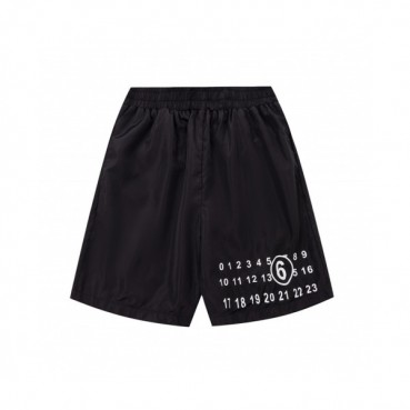 메종마르지엘라 남성 블랙 반바지 - Maison Margiela Mens Black Half