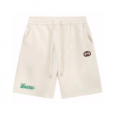 구찌 남성 캐쥬얼 아이보리 반바지 - Gucci Mens Ivory Half
