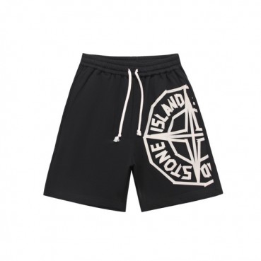 스톤아일랜드 남성 캐쥬얼 블랙 반바지 - Stone Island Mens Black Half