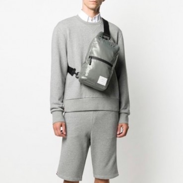 톰브라운 남성 클래식 그레이 반바지 - Thom Browne Mens Gray Half