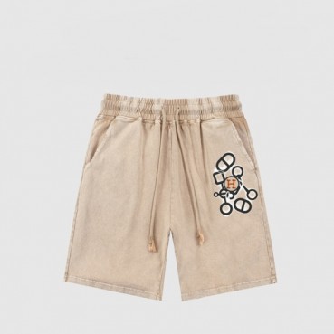 에르메스 남성 베이지 반바지 - Hermes Mens Beige Half