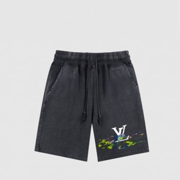 루이비통 남성 그레이 반바지 - Louis vuitton Mens Gray Half