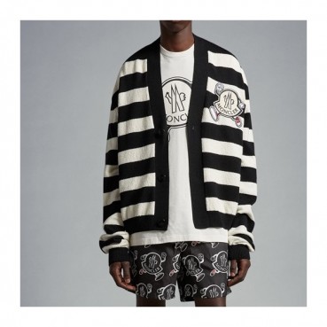 몽클레어 남성 캐쥬얼 블랙 반바지 - Moncler Mens Black Half