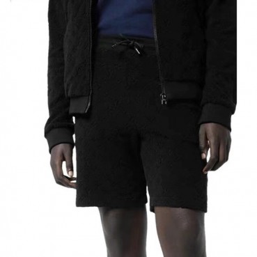 루이비통 남성 블랙 반바지 - Louis vuitton Mens Black Half