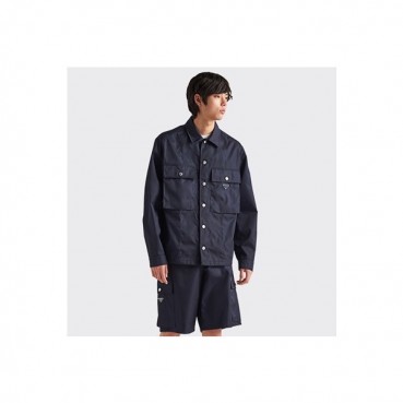 프라다 남성 캐쥬얼 네이비 반바지 - Prada Mens Navy Half