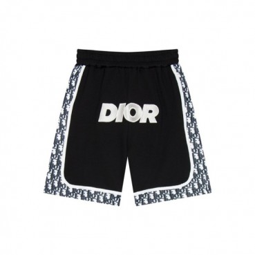디올 남성 캐쥬얼 블랙 반바지 - Dior Mens Black Half