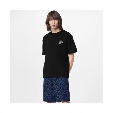 루이비통 남성 블루 반바지 - Louis vuitton Mens Blue Half