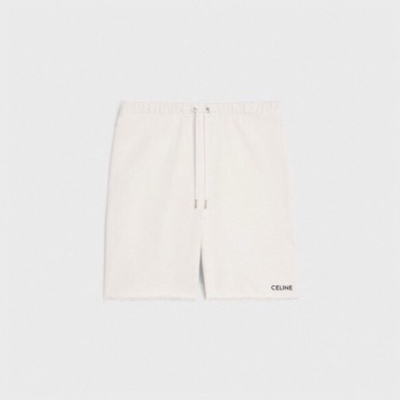 셀린느 남성 화이트 반바지 - Celine Mens White Half