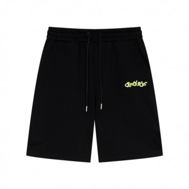 오프화이트 남성 블랙 캐쥬얼 반바지 - Off white Mens Black Half