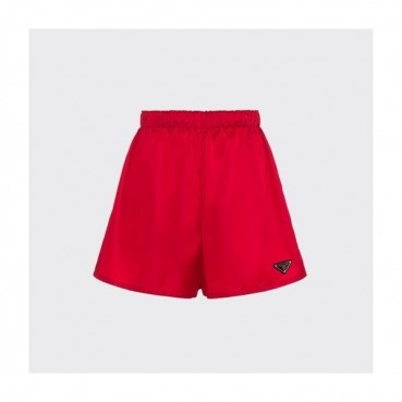 프라다 여성 모던 레드 반바지 - Prada Womens Red Half