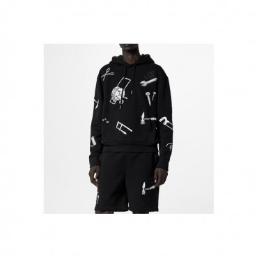 루이비통 남성 캐쥬얼 블랙 반바지 - Louis vuitton Mens Black Half