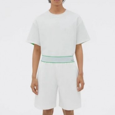 보테가 남성 캐쥬얼 화이트 반바지 - Mens White Half
